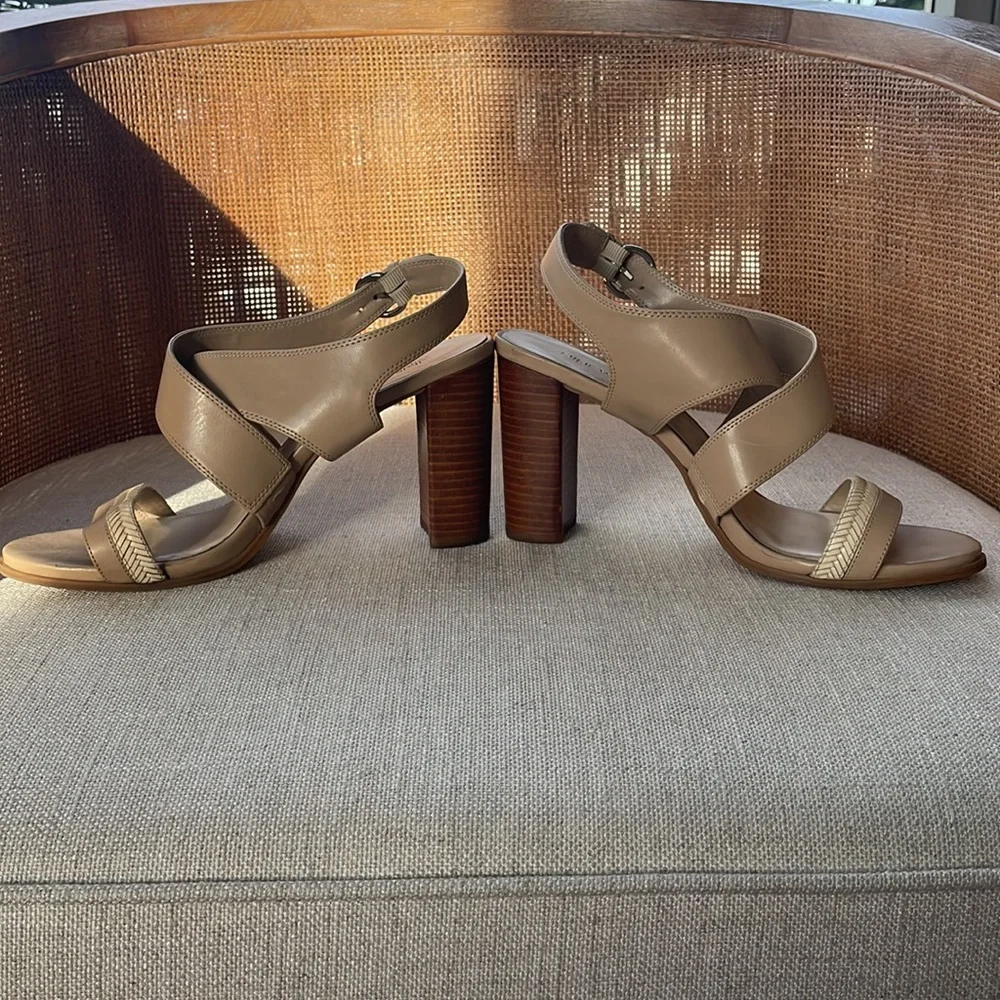 Nine West Strappy Heeled Sandals - Picture 7 of 9